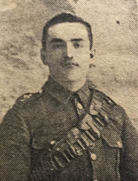 Private W Bray 1914